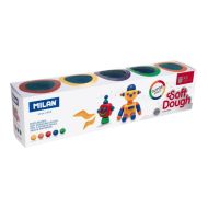 Тесто за моделиране Милан Soft Dough 5цв.