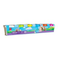 Пластелини Deli Genius Dough 720-6 6цв. 114гр.