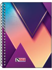 Тефтер спирала твърда корица 10/14 70л. ПК