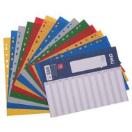 Разделители - PVC A4/ опаковка 12 цвята с номерация