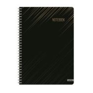 Тетрадка малък формат 100л. спирала Lastva Dark офсет 70гр. 382092