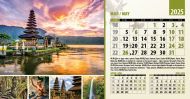 Календар пирамида Офис Маркет Travel&Adventure 2025