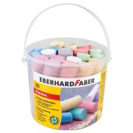 Тебешир Eberhard Faber джъмбо 20цв. кофа 526512