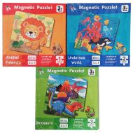 Книжка с 3 бр магнитни пъзели стъпки 1-6